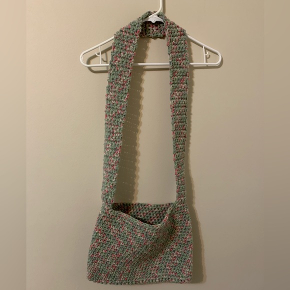 Crossbody Bag, handmade,
crocheted - Picture 12 of 15